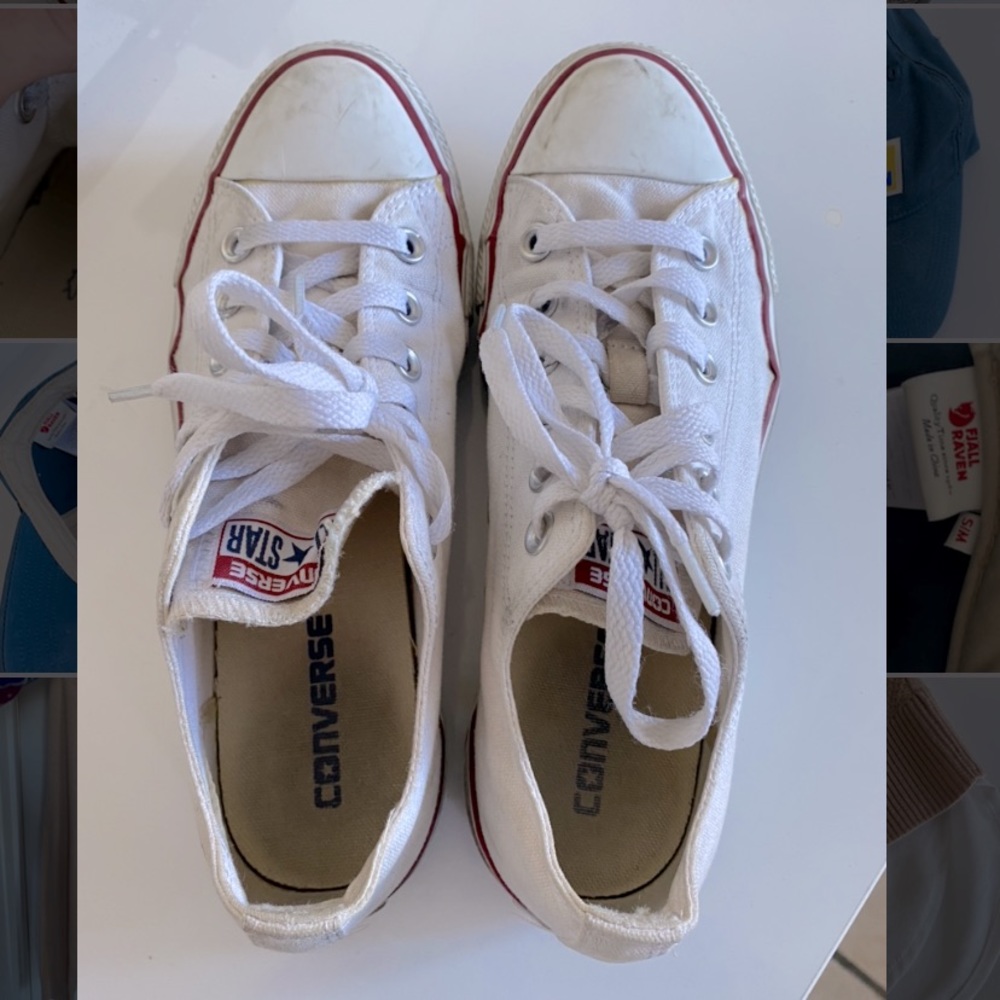 Converse All Stars- Women’s 8, white